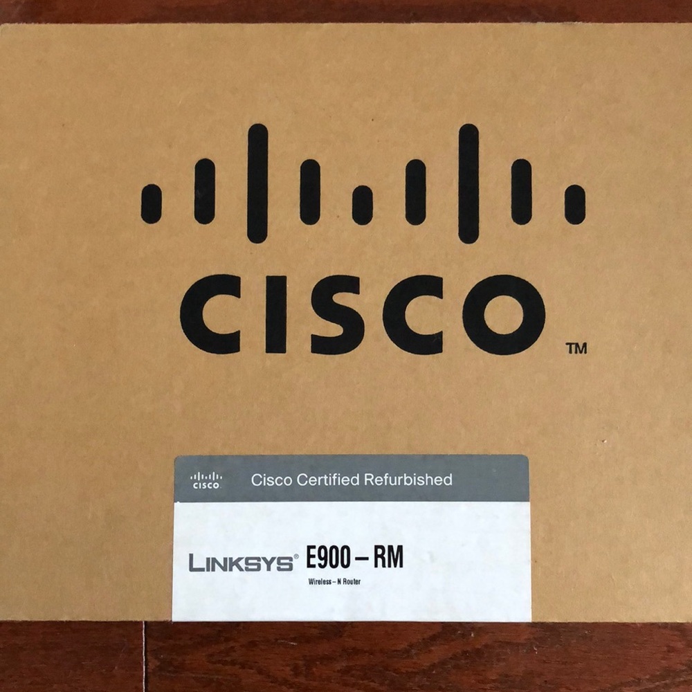 Cisco linksys e900 rm router